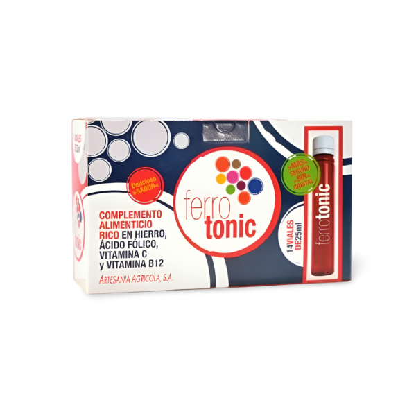 Ferrotonic viales( hierro)